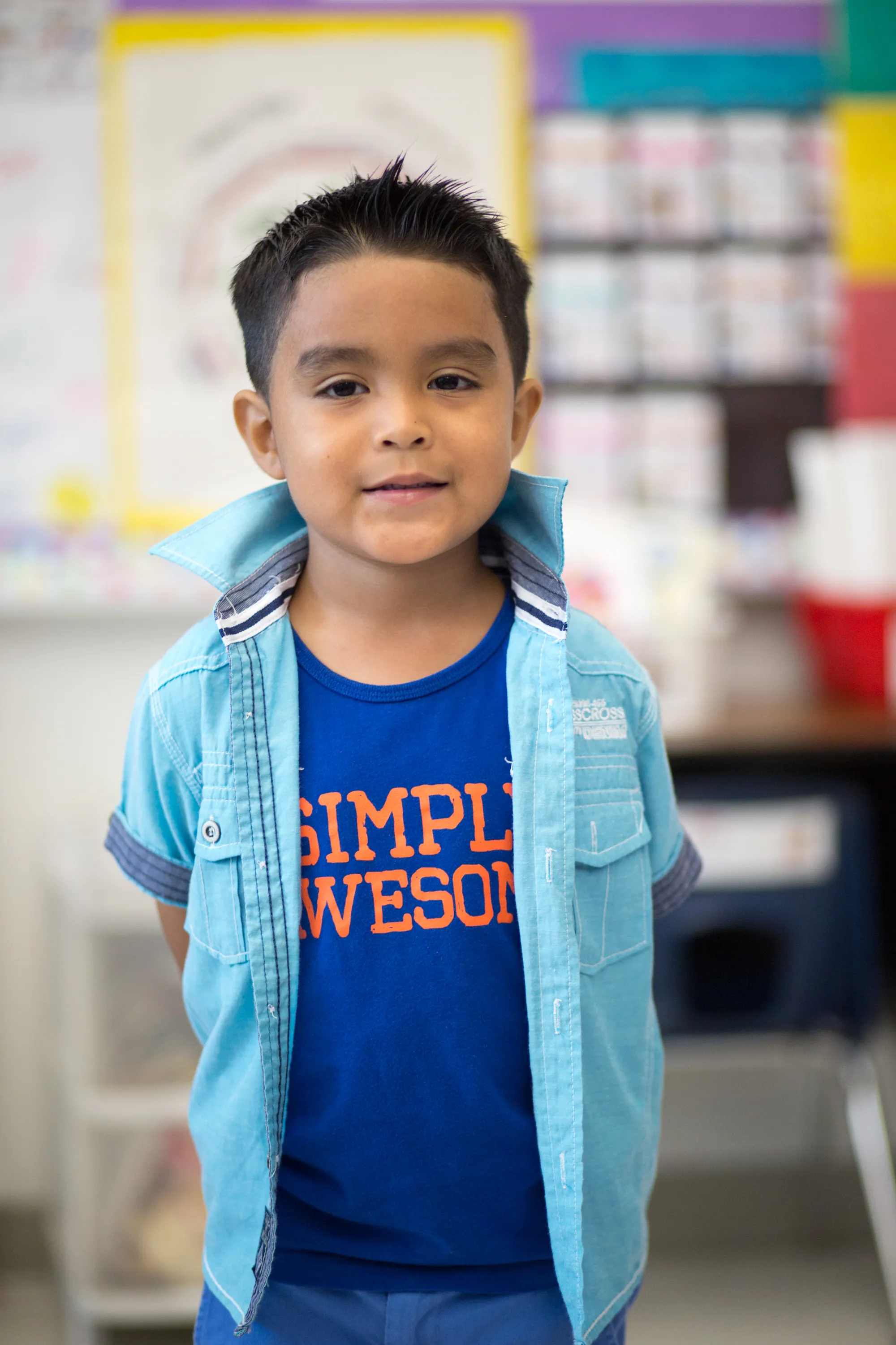 Students in an Austin ISD classroom